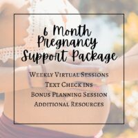 6 Month Pregnancy Support Package