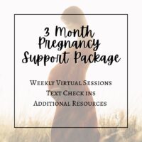 3 Month Pregnancy Support Package